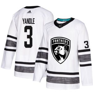 Florida Panthers Trikot #3 Keith Yandle Weiß 2019 All-Star NHL